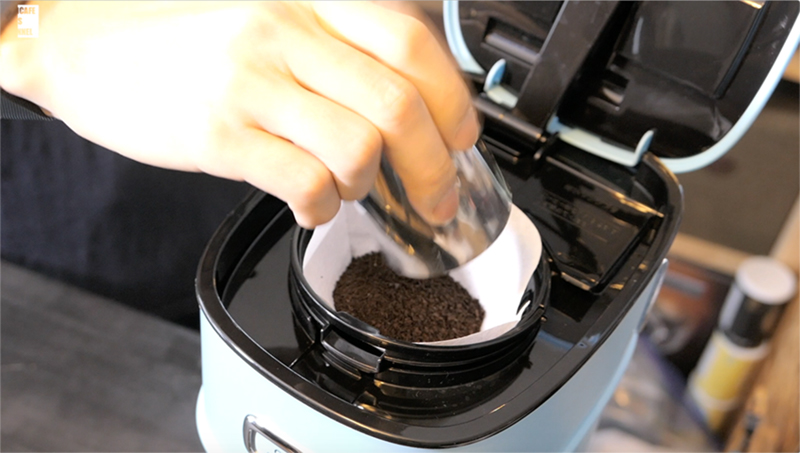 ECI-660コーヒー粉投入