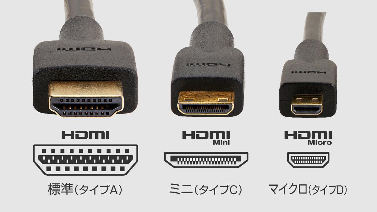 HDMIの種類