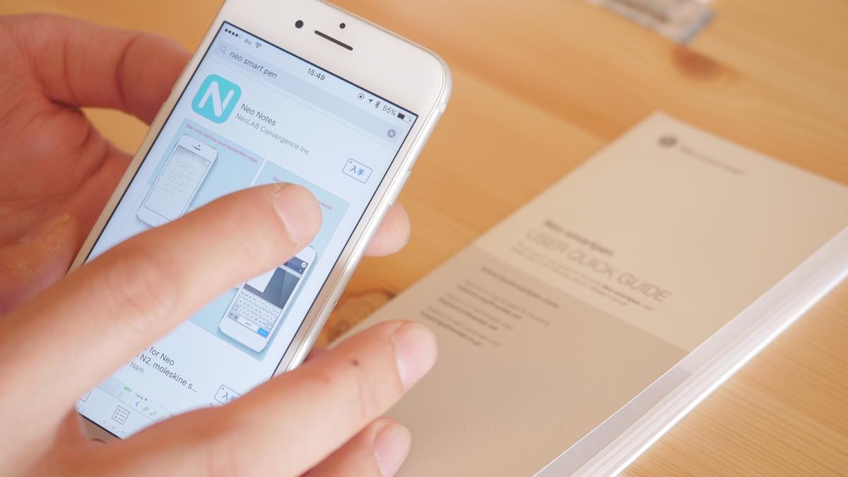 Neo smartpen N2アプリ