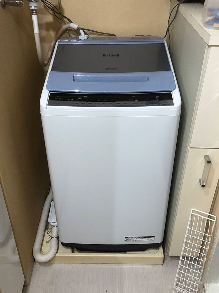 日立 全自動洗濯機 ビートウォッシュ BW-V70C