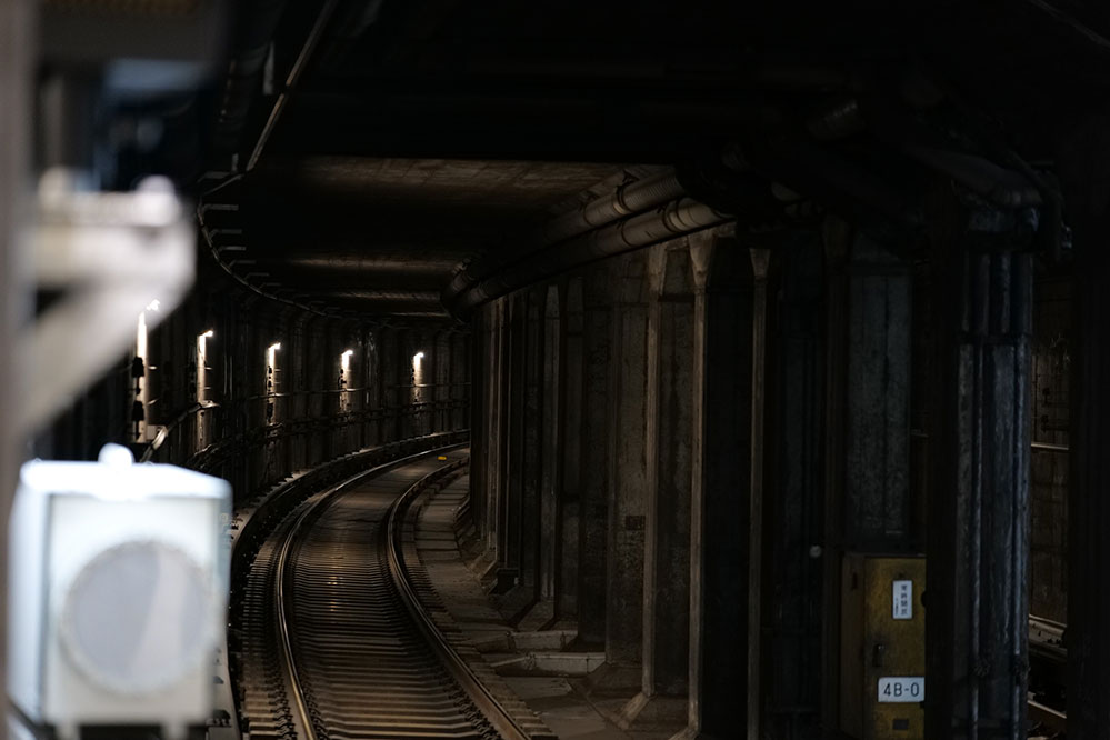 地下鉄のトンネルもこんなにしっかりと描写してくれます。
